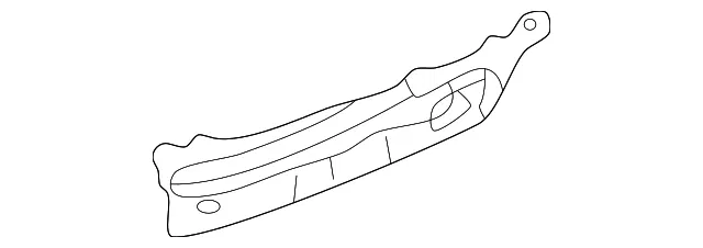Bumper Cover Bracket - Kia (0K34A-50250A)