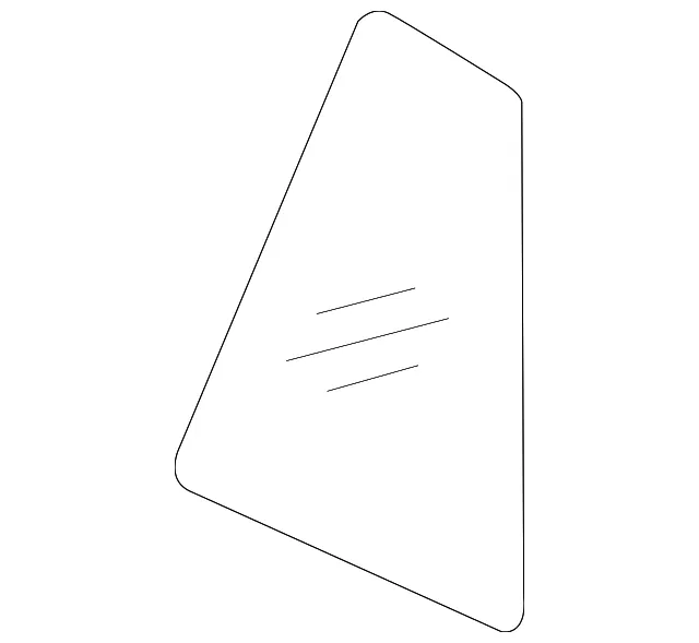Fixed Glass - Kia (0K34C-73661)