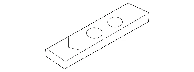Roof Luggage Carrier Side Rail Gasket - Kia (0K34U-50T23)