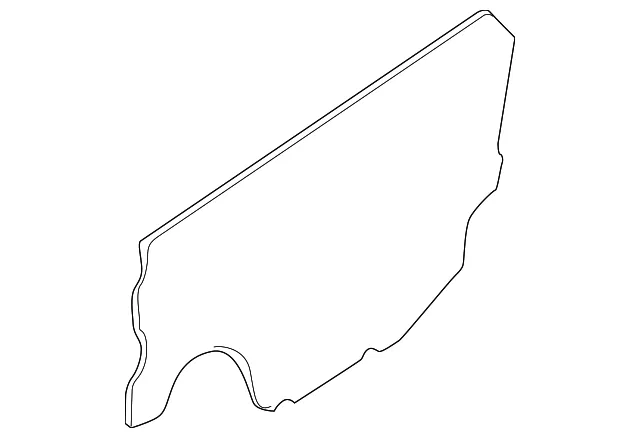 Water Deflector - Passenger Side (RH) - Kia (0K36A-58861A)