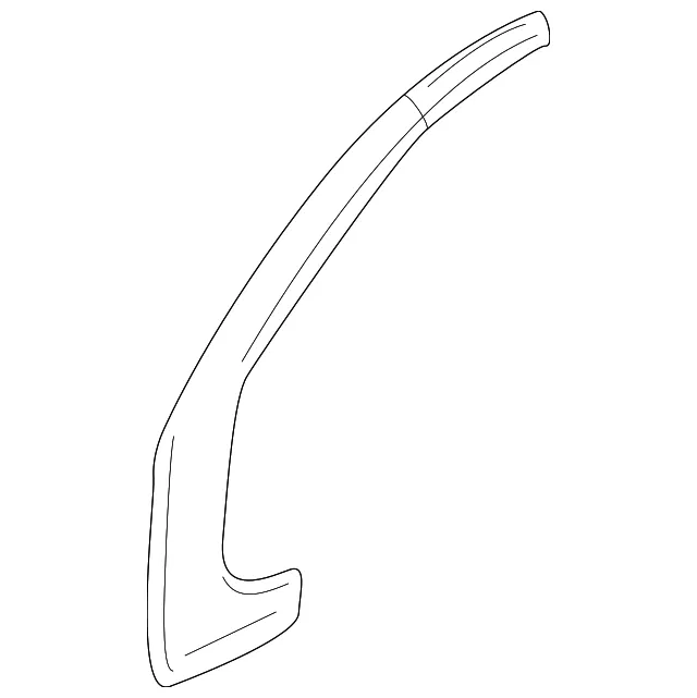 Hinge Pillar - Passenger Side (RH) - Kia (0K3YA-70270A)