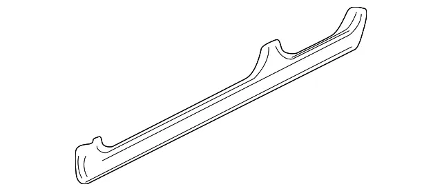 Rocker Panel - Passenger Side (RH) - Kia (0K3YA-70291)
