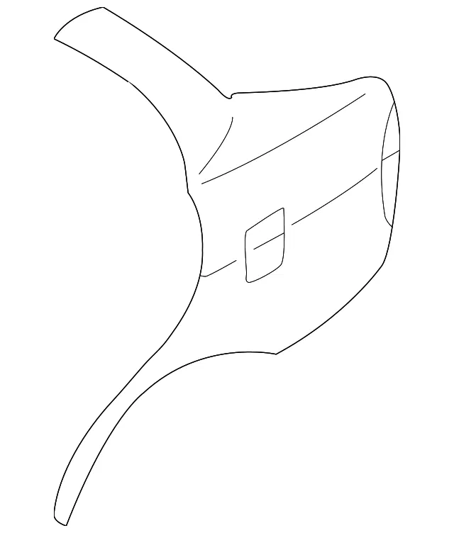 Quarter Panel - Kia (0K3YA-70300)