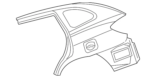 Quarter Panel - Kia (0K3YB-71300A)