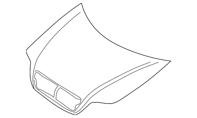 Hood - Kia (0K52Y-52310A)