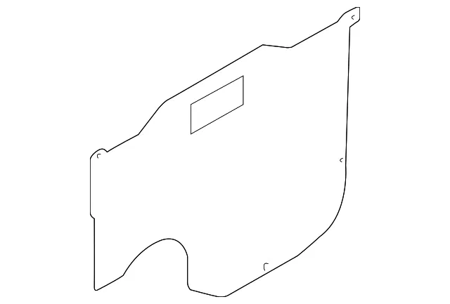 Water Deflector - Kia (0K53A-58861)