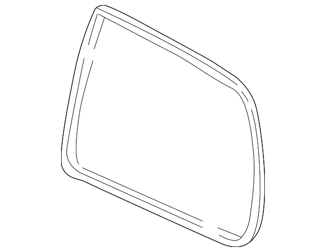 Weatherstrip - Passenger Side (RH) - Kia (0K53A-62531)