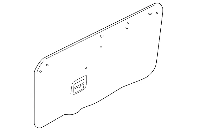 Water Deflector - Kia (0K53A-62850)