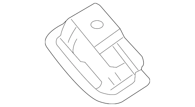 Release Handle - Kia (0K53B-69510CY)