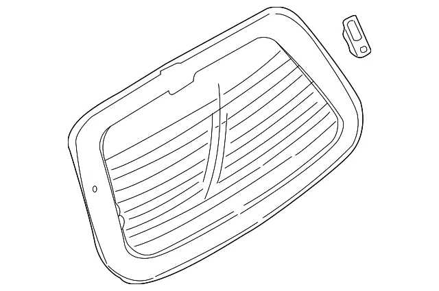 Lift Gate Glass - Kia (0K53H-6393X)