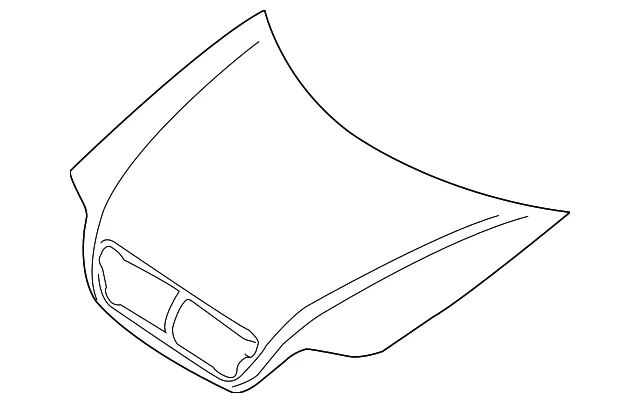 Hood - Kia (0K53Y-52310-SJ)