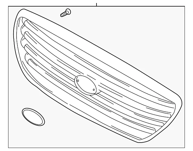 Grille - Kia (0K54A-50710XX)