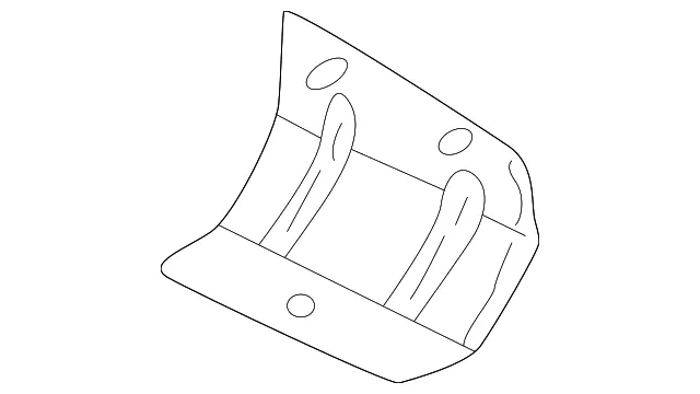 Splash Shield - Kia (0K552-51880A)