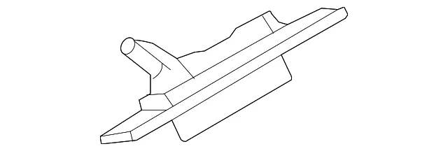 Handle, Outside - Kia (0K552-62410B)