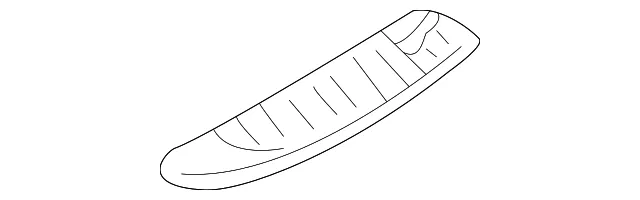 Grille - Passenger Side (RH) - Kia (0K553-51312BGE)