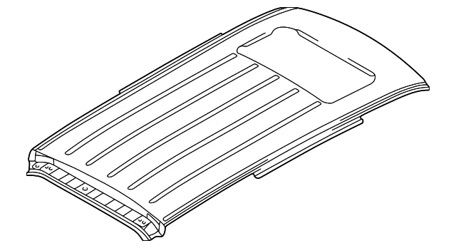 Roof Panel - Kia (0K555-70601)