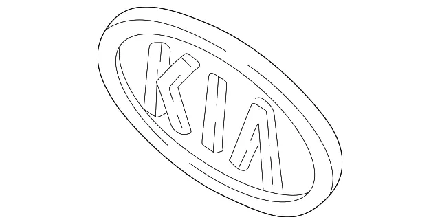 Emblem - Kia (0K6B0-51720)