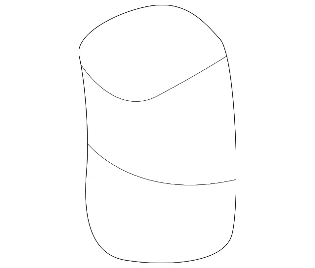 Hood Bumper - Kia (0K72A-62784)