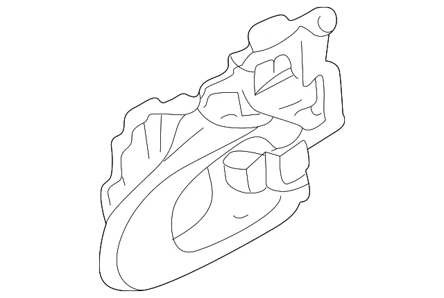 Handle, Inside - Passenger Side (RH) - Kia (0K9A4-58330C96)