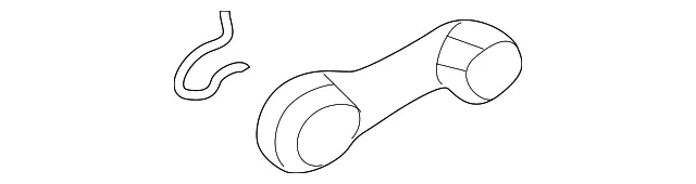 Regulator Handle - Kia (0S084-58580ABT)