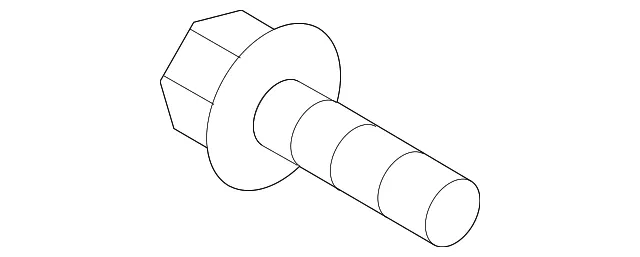 Splash Shield Bolt - Kia (11240-06126K)