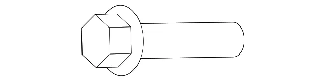 Hinge & Bracket Bolt - Passenger Side (RH) - Kia (11250-06163)