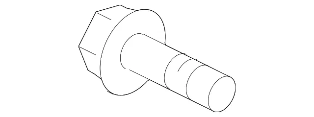 Bumper Cover Bolt - Kia (11250-06167B)