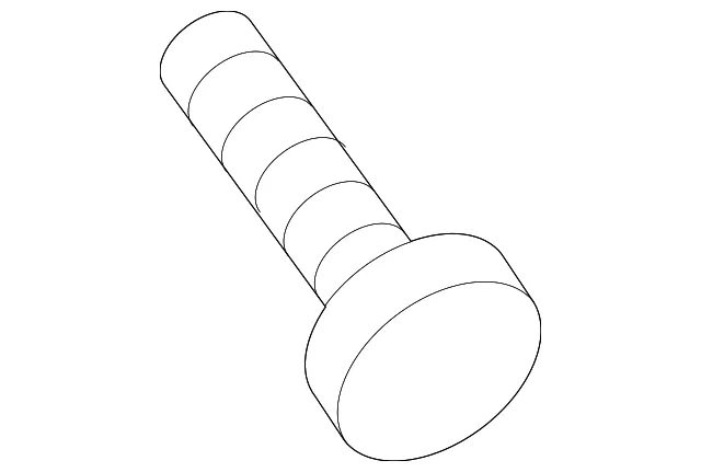 Rear Pillar Trim Bolt - Kia (11251-06166)