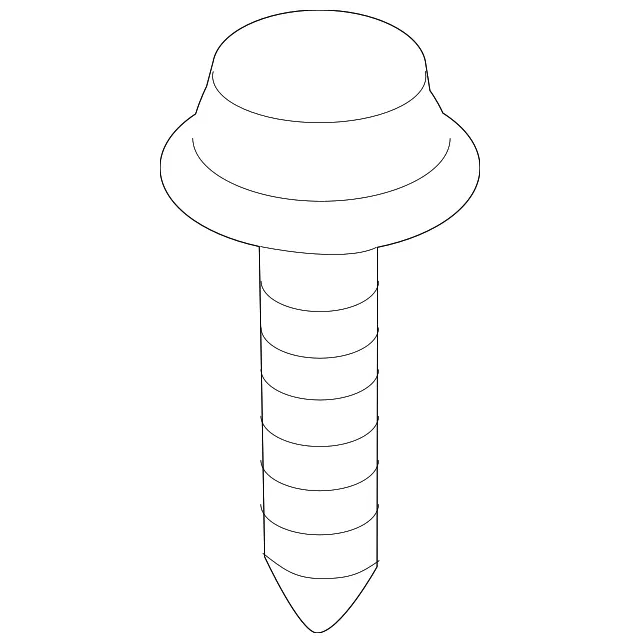 Bumper Cover Bolt - Kia (11253-06206K)