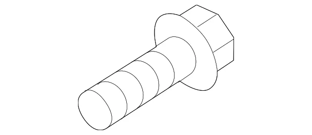 Bumper Bracket Bolt - Kia (11254-08256K)