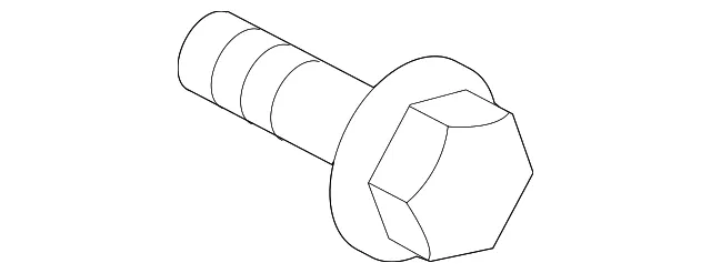 Bumper Bracket Bolt - Kia (11254-10307B)