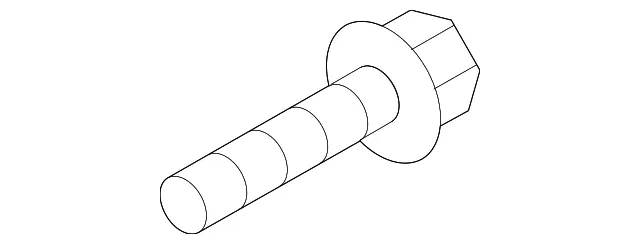 Latch Bolt - Kia (11281-06206B)