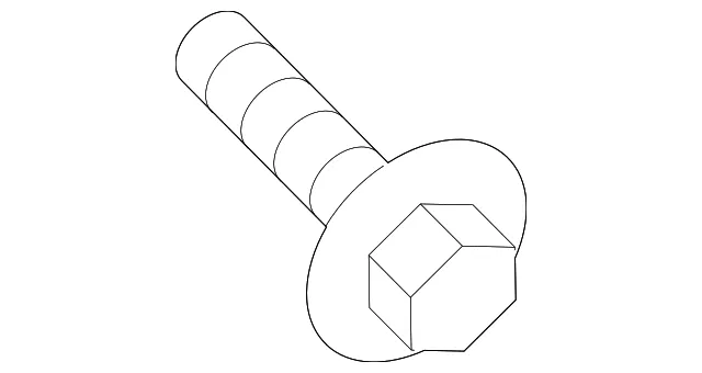 Mirror Assembly Bolt - Kia (11290-06161)