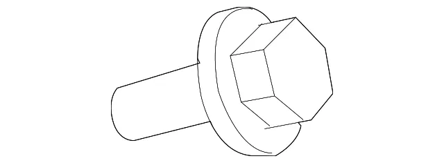 Hinge Assembly Bolt - Kia (11290-06163)