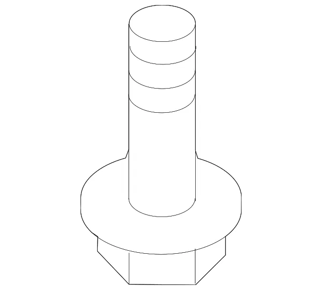Hinge Bolt - Kia (11302-06351)