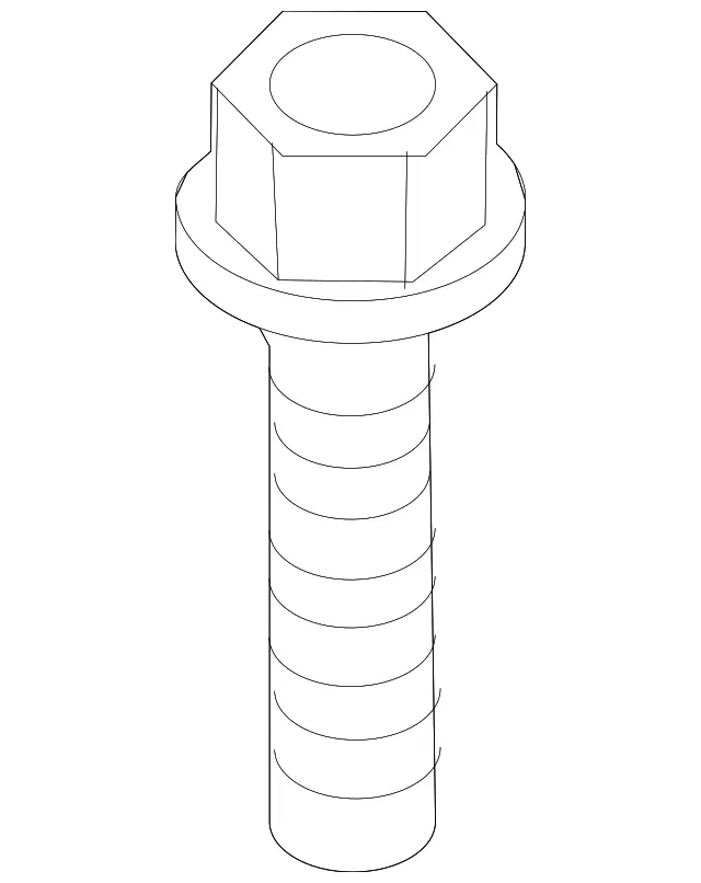 Hinge Mount Bolt - Kia (11408-08181)