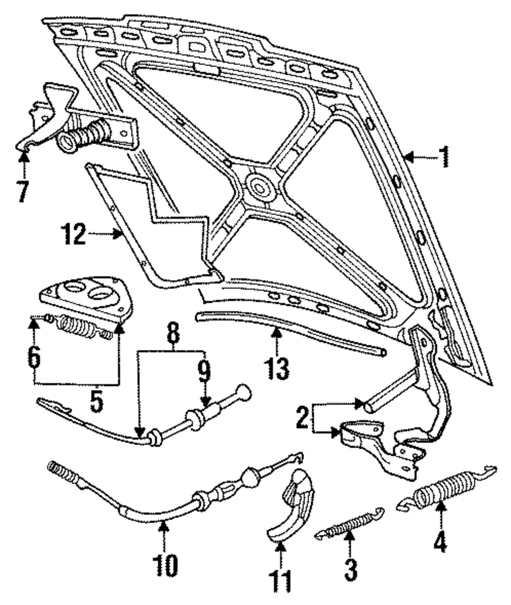 Release Handle - Volvo (1202772)