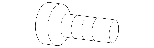 Quarter Trim Panel Bolt - Kia (12213-06163)
