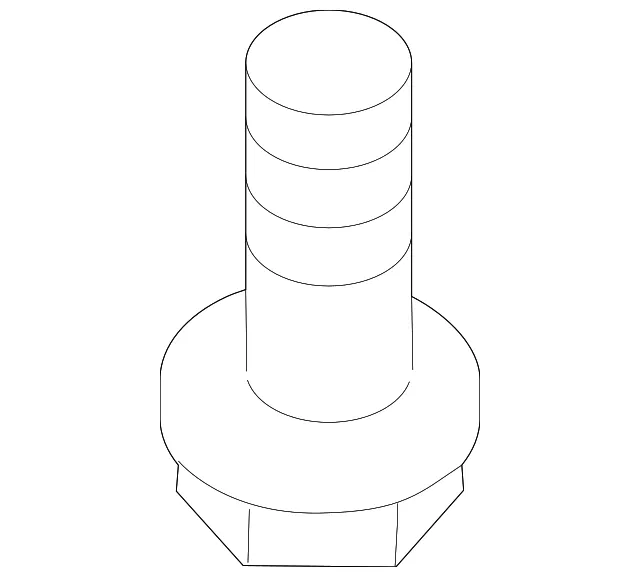 Roof Rail Screw - Kia (12431-05101)
