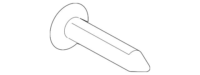 Outer Molding Screw - Kia (12433-04107B)