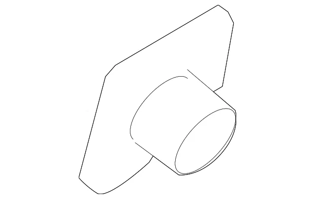 Vent Glass Nut Plate - Mazda (124358543)