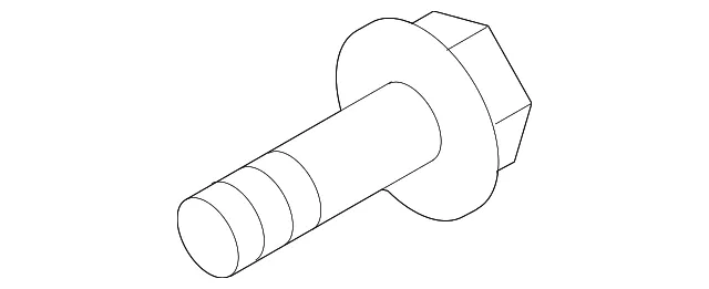 Handle, Inside Screw - Kia (12440-06163)