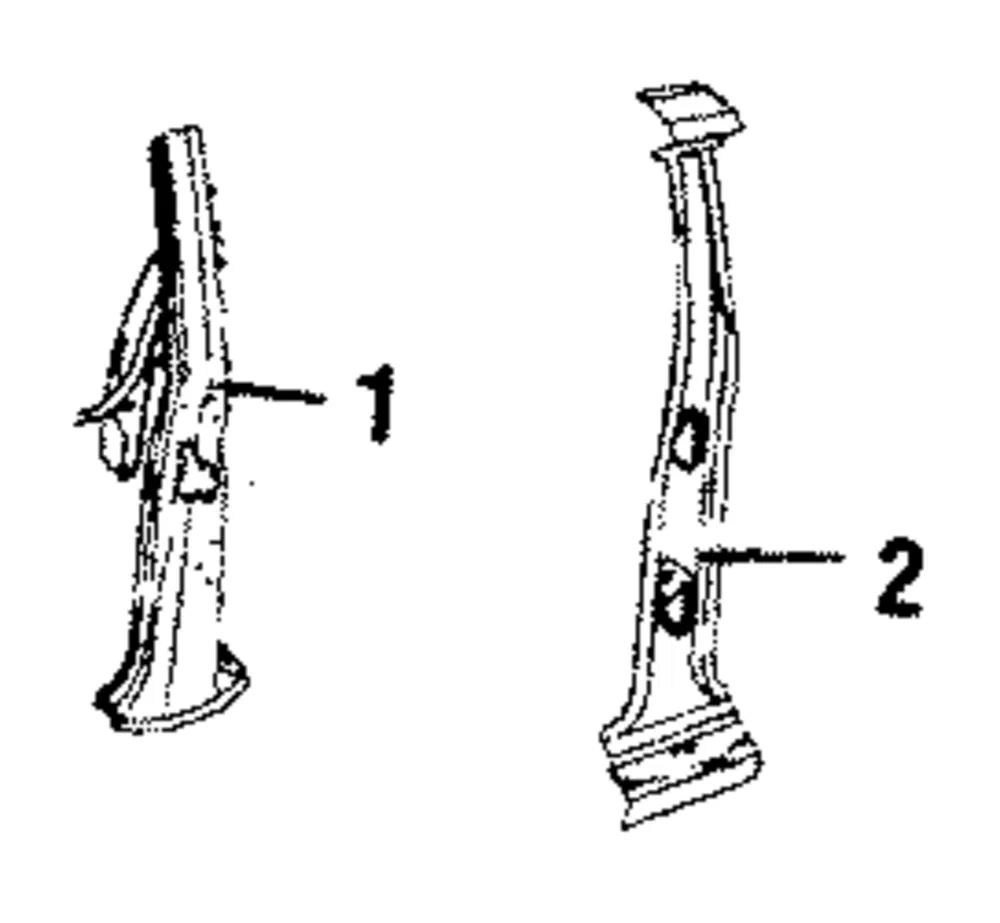Outer Center Pillar - Volvo (1247854)