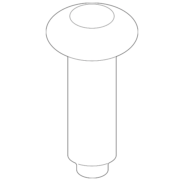 Rocker Molding Screw - Kia (12493-04107E)