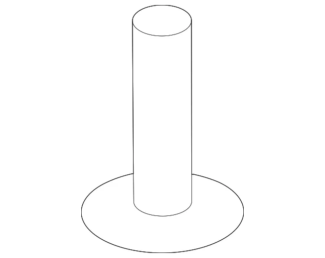 Deflector Screw - Kia (12493-04147E)