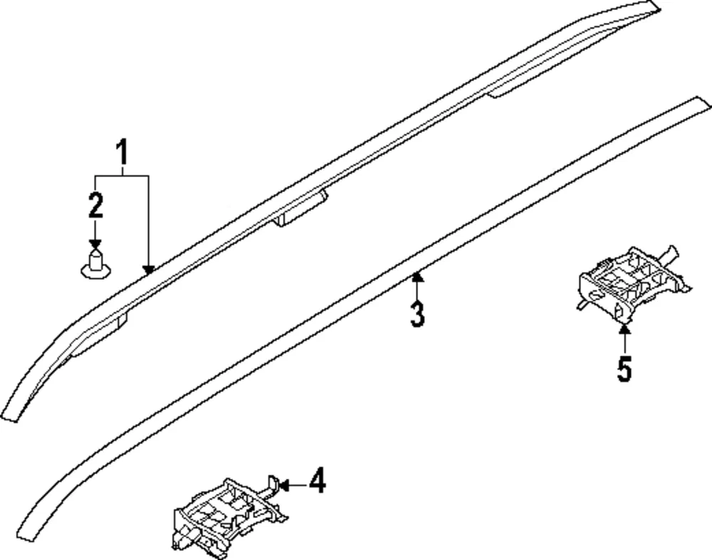 Rocker Molding Screw - Kia (12493-04147K)