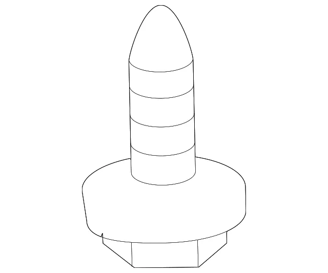 Fender Liner Screw - Kia (12493-04161)