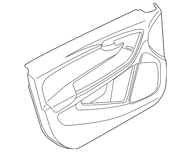 Door Interior Trim Panel - Volvo (1282569)