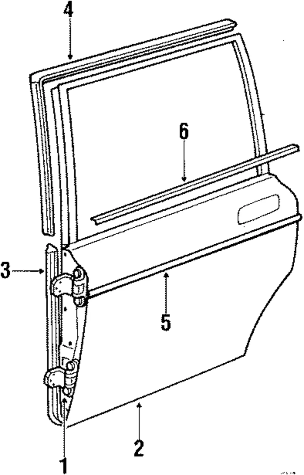 Body Side Molding - Volvo (1312780)