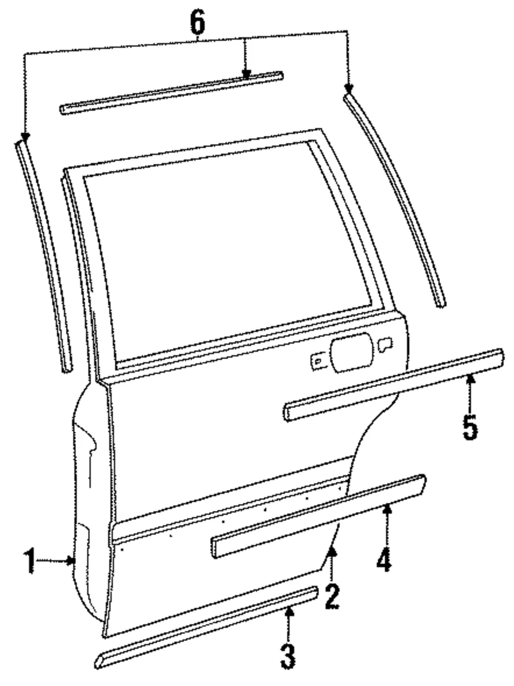 Frame Molding - Volvo (1325168)